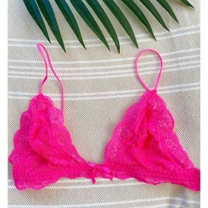 Neon Pink Bralette